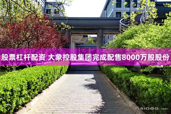 股票杠杆配资 大象控股集团完成配售8000万股股份