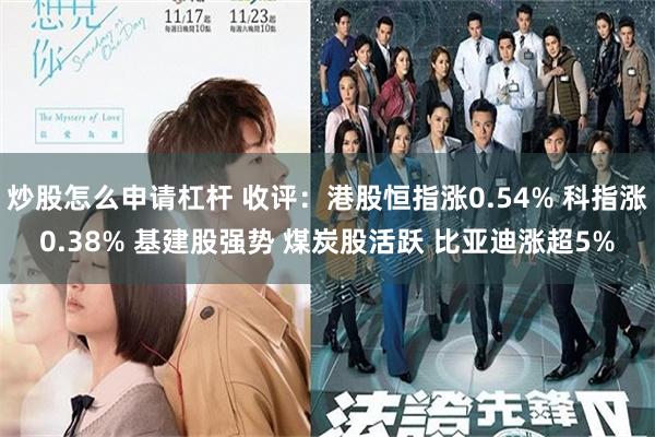 炒股怎么申请杠杆 收评：港股恒指涨0.54% 科指涨0.38% 基建股强势 煤炭股活跃 比亚迪涨超5%