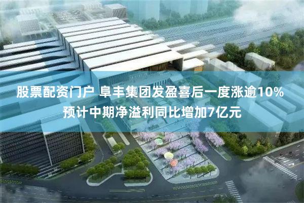 股票配资门户 阜丰集团发盈喜后一度涨逾10% 预计中期净溢利同比增加7亿元