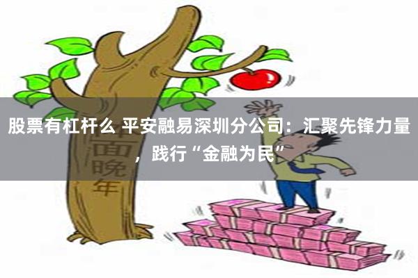 股票有杠杆么 平安融易深圳分公司：汇聚先锋力量，践行“金融为民”