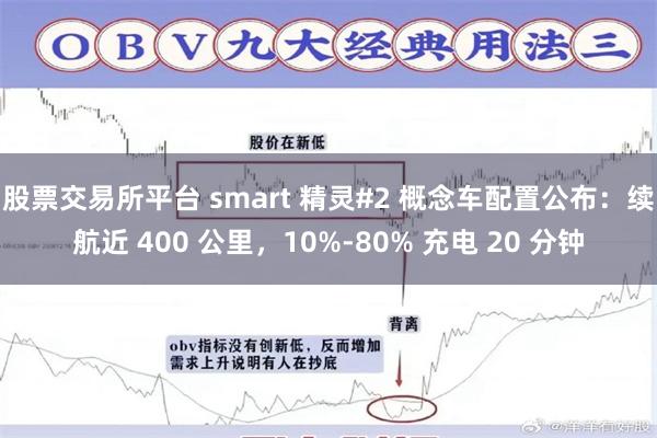 股票交易所平台 smart 精灵#2 概念车配置公布：续航近 400 公里，10%-80% 充电 20 分钟