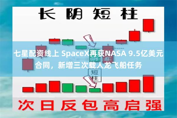 七星配资线上 SpaceX再获NASA 9.5亿美元合同，新增三次载人龙飞船任务